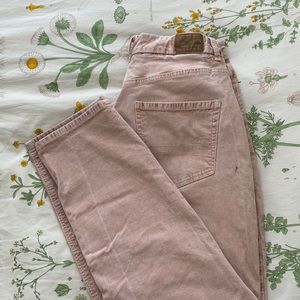 AMERICAN EAGLE PINK CORDUROY PANTS